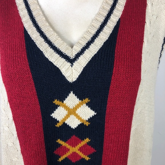 Bugle Boy Vintage Sweater Vest - Picture 3 of 6